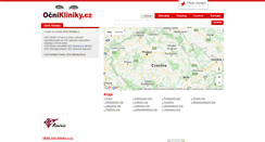 Desktop Screenshot of ocnikliniky.cz